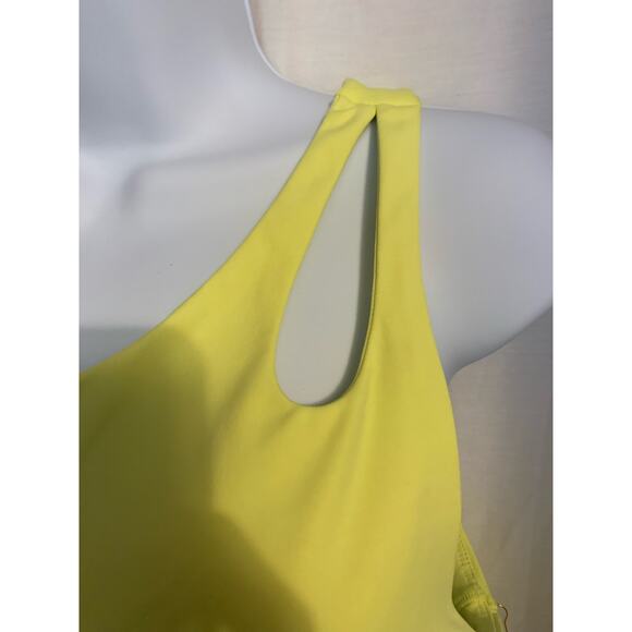 Love Tree NWT Bra Medium Moisture Wicking  Yellow Women's Sports Padded Bra - Picture 5 of 6